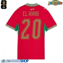 Maglie da calcio Marocco Ayoub El Kaabi #20 Prima Maglia Femminile Mondiali 2026  Manica Corta